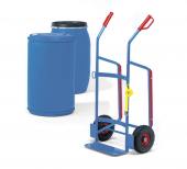 Tromlevogne med plasttromler
