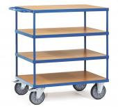 Rullebord 4 etager - 500 kg