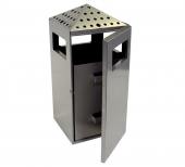 Aske- affaldsbeholder 90L.  Pyramideformet 