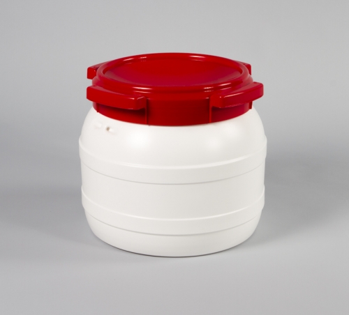 Plastfad m/skruelåg 10 Liter