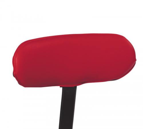 Ryglæn, oval polstret
