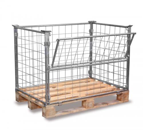 1000H x 1200 x 800 mm - Påsætningsramme varmgalvaniseret